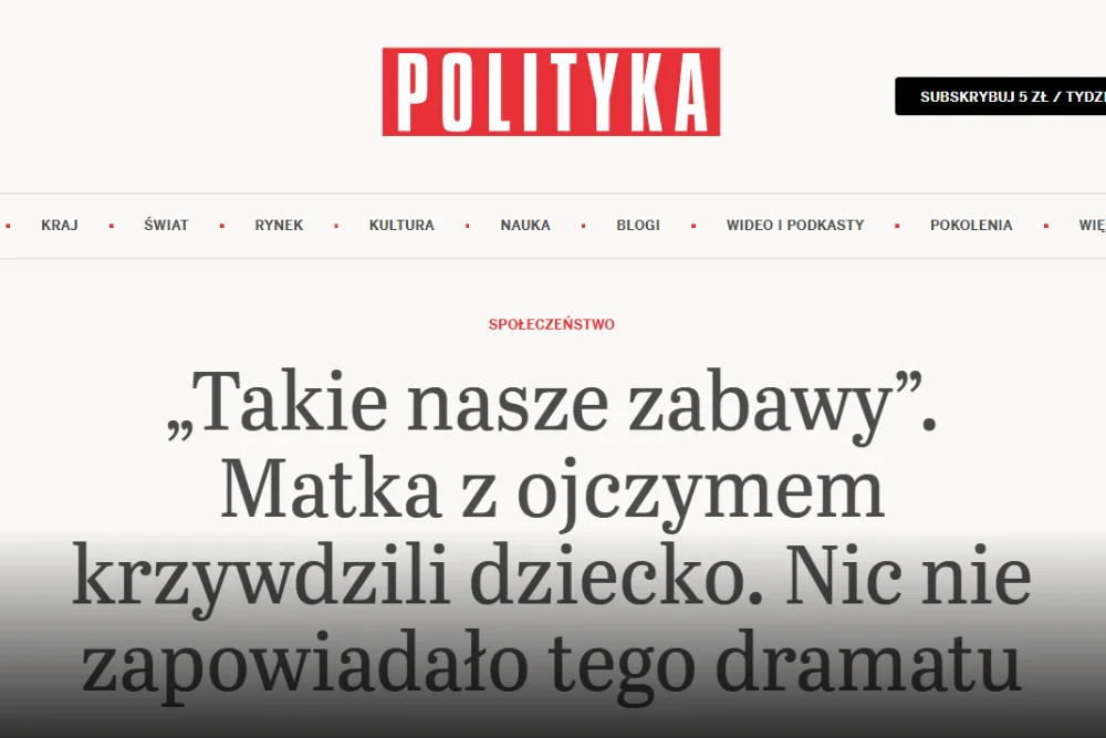 Zatrzymanie pedofila
